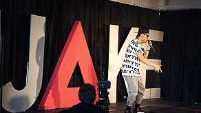 JAKE TALKS AT THE DISTILLERY LOFTS